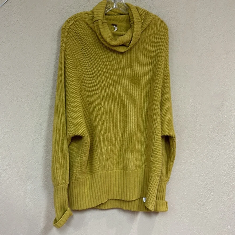 Free people Womans cowl neck tunic sweater oversized size XS - Picture 2 of 6